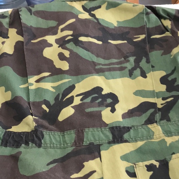 VINTAGE REDHEAD Hunting Camouflage Coveralls Unlined Size Med regular pre owned - Picture 9 of 12